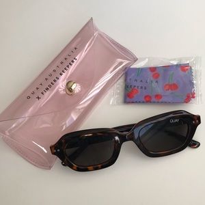 Quay ANYTHING GOES TORT/SMK Sunglasses